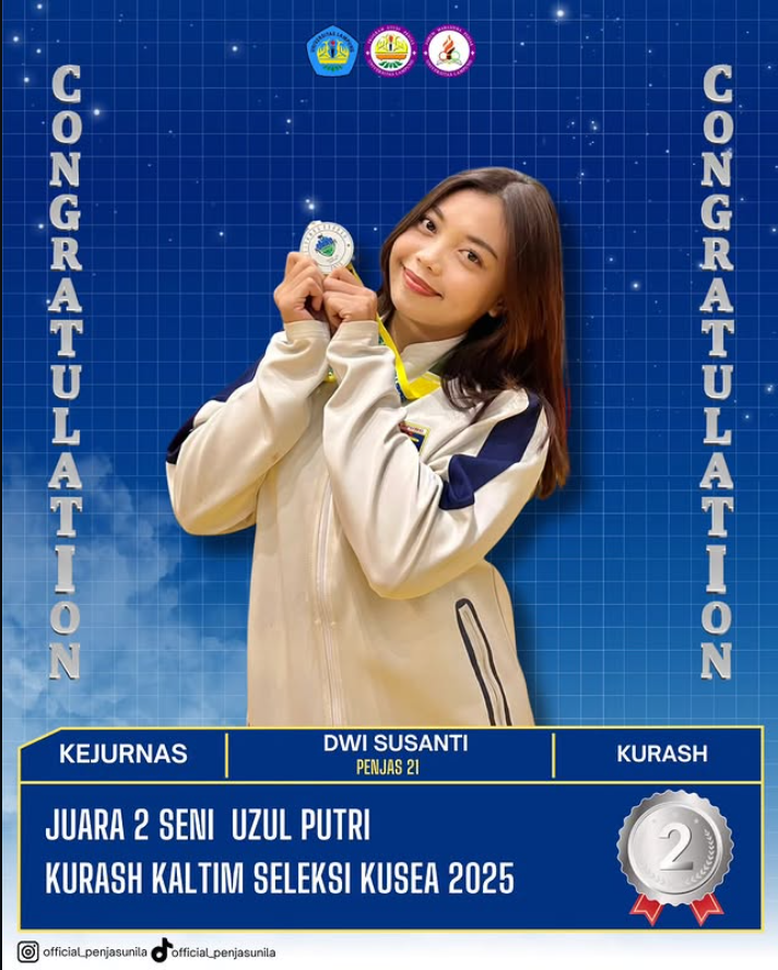 Foto prestasi Kejurnas kurash kaltim seleksi kusea 2025